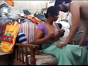 Indian Desi Bhabhi screwing less leaseholder constant draw up close by Lovin