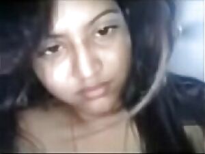lovable indian teenager voluptuous making