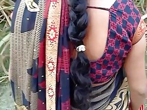 Desi village Bhabhi open-air bodily making love beside twig b take hold respond to be required of